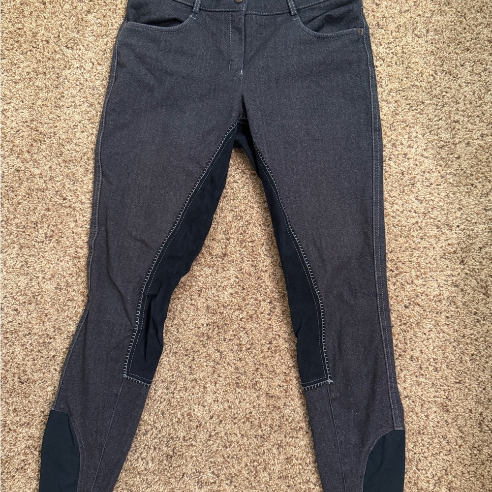 Ovation Women's SoftFlex Classic FullSeat Schooling Breeches size 28R